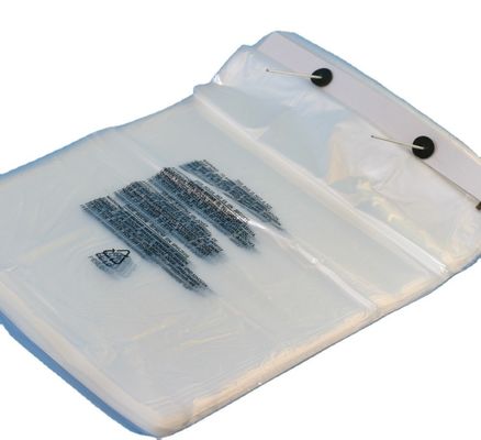 LDPE-plastic poly-zak met wickets aangepast voor interne verzending en verzending
