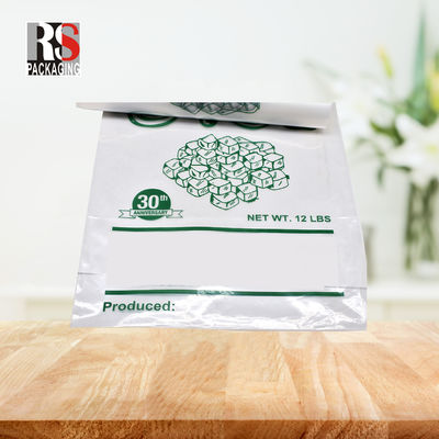 LDPE-plastic poly-zak met wickets aangepast voor interne verzending en verzending
