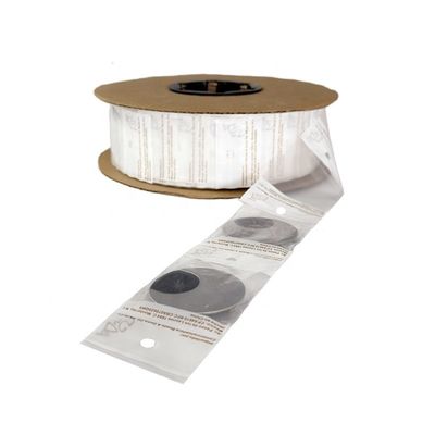 2 inch mini voorgeopende autotassen in rol LDPE poly kleine plastic verpakkingszak