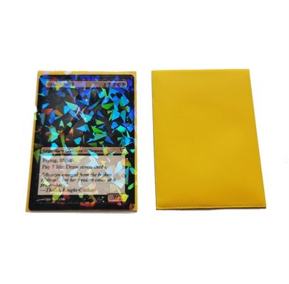 Holo Card Sleeves Pack PP Gaming Supplies met logo ondersteuning