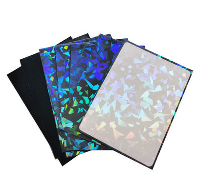 Holo Card Sleeves Pack PP Gaming Supplies met logo ondersteuning