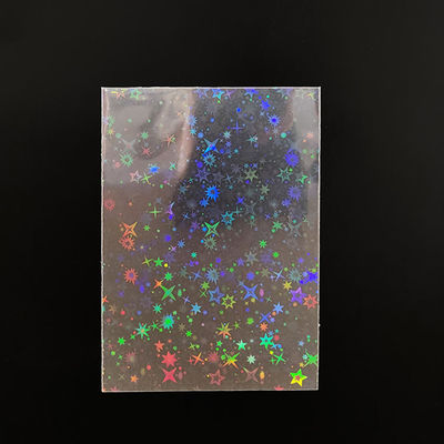 Custom Clear Holographic Card Beschermende mouwen 66x91mm Sportkaart Plastic mouwen