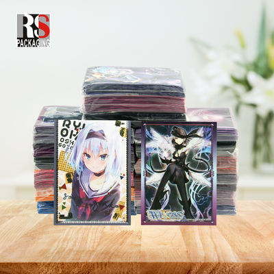 Doorzichtige PP Plastic Ultra Pro MTG Kaartmouwen Holographische Trading Kaartmouwen Custom