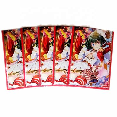 National Style Trading Cards mouwen beschermer waterdicht helder of op maat gemaakt kleur