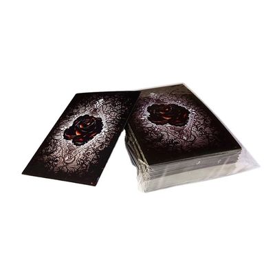 Zwarte MTG Dragon Card Sleeves PP Opp Matte Protective Sleeves Nationale stijl