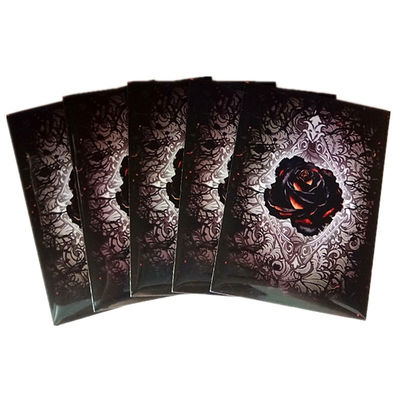 Zwarte MTG Dragon Card Sleeves PP Opp Matte Protective Sleeves Nationale stijl