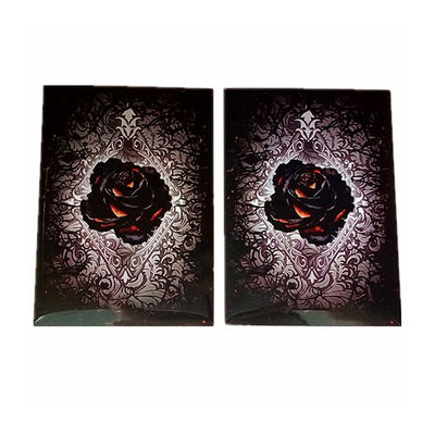 Zwarte MTG Dragon Card Sleeves PP Opp Matte Protective Sleeves Nationale stijl