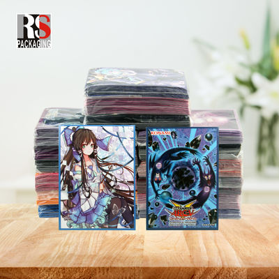 Zwarte MTG Dragon Card Sleeves PP Opp Matte Protective Sleeves Nationale stijl