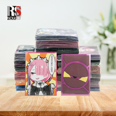Zwarte MTG Dragon Card Sleeves PP Opp Matte Protective Sleeves Nationale stijl