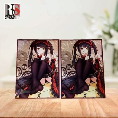 Robuuste dikkere bord Spelkaartschutters PP Trading Card Hard Sleeves Standard Size