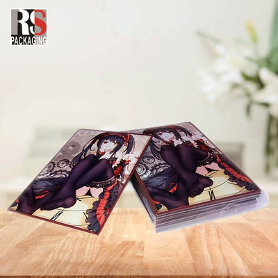 Robuuste dikkere bord Spelkaartschutters PP Trading Card Hard Sleeves Standard Size