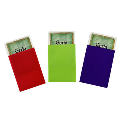 Soft Double Laser Waterproof Toploader voor 100pcs Custom Art Printed Sport Card Sleeves