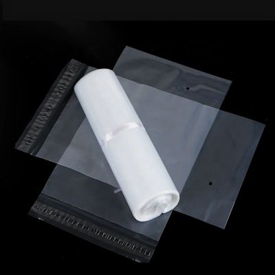 Duurzame plastic polyzak voor kleding zelfklevende afdichting zak LDPE materiaal structuur