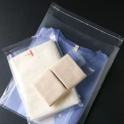 Duurzame plastic polyzak voor kleding zelfklevende afdichting zak LDPE materiaal structuur