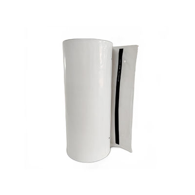 Witte LDPE plastic poly verzendzak voor kleding verpakking op maat
