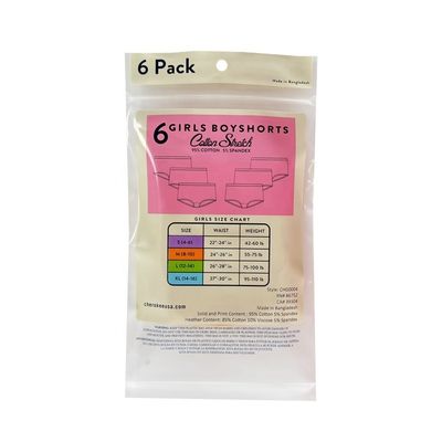 PET / CPP Custom Printed Zip Lock Bags Plastic Packaging Bags voor kleding en schoenen
