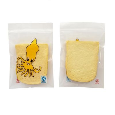 Gepersonaliseerde LDPE bevroren voedselverpakkingszak Flat Zipper Freezer Bag Gravure Printing