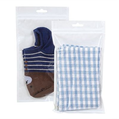 Gepersonaliseerde dikte OEM Plastic Ziplock Hanging Bag voor waterdichte mobiele telefoonhoesje