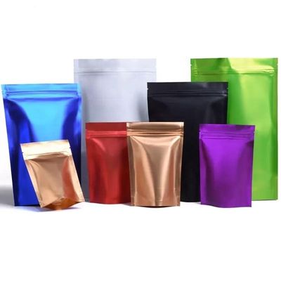 Zipper Seal Printed Poly Bag Stand Up Pouch Plastic Socks Verpakkingszak Vochtbestendige