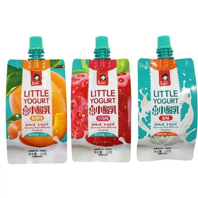 Spout Pouch BAP gratis babyvoedsel verpakkingszak Vloeibare sap drank zak met schroefdop