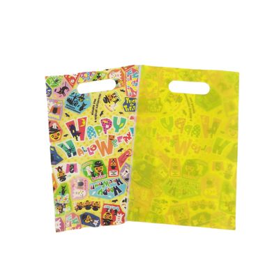 Plastic Handle Shopping Bag Recyclebare Gravure Printing Voor Boutique Op maat