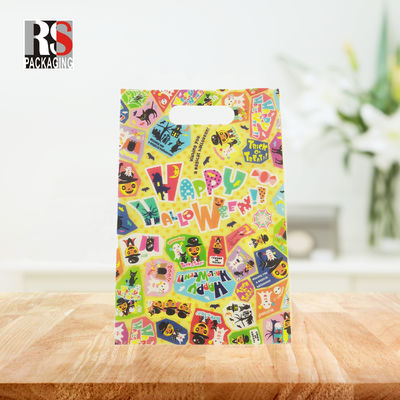 Plastic Handle Shopping Bag Recyclebare Gravure Printing Voor Boutique Op maat