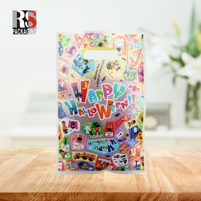 Plastic Handle Shopping Bag Recyclebare Gravure Printing Voor Boutique Op maat
