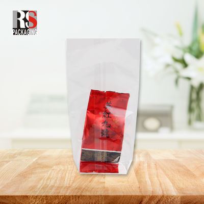 Recyclebare vierkante bodem bakkerij cellophane zakken met handige venster functie