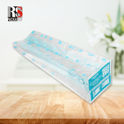 Doorzichtige verpakking Plastic BOPP blok bodemzakken voor voedsel aangepast logo
