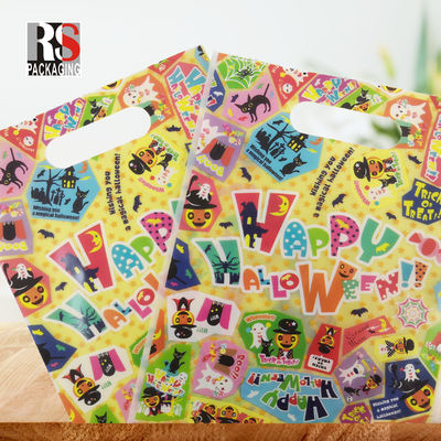 Waterdicht vouw winkeltas Recyclebare poly plastic zakken Customized logo printing