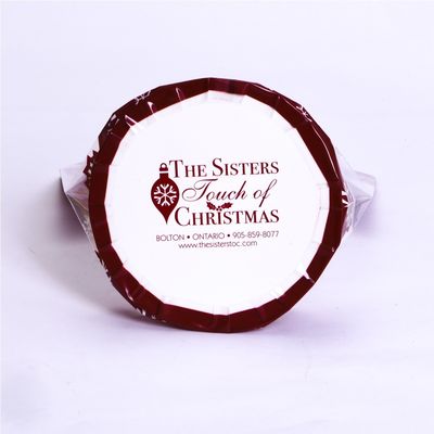 Gepersonaliseerd logo poly transparante plastic verpakkingszak voor brood dessert
