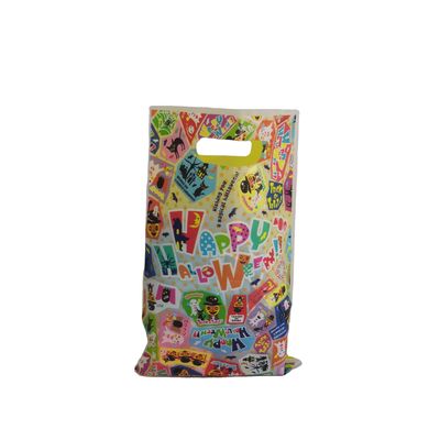 Gepersonaliseerde kleur Kleine plastic handvat winkeltas voor sterke poly plastic verpakkingen