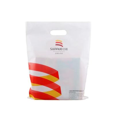 Die Cut Handle LDPE winkeltas Eco-vriendelijk Recyclebare boodschappen Plastic tassen