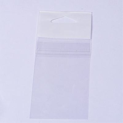 Gift Craft Industrial Opp Header Bag zelfklevend herbruikbaar helder Opp verpakkingszak