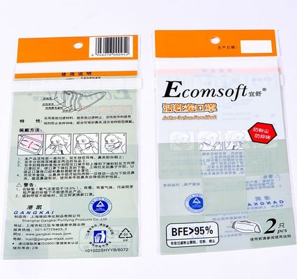 Eenmalige Opp Header Bag Gravure Printing Poly Plastic Packaging Bag voor kleine cadeautjes