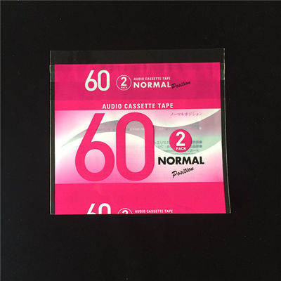Gepersonaliseerde Cellophane Opp Header Bag Poly Packing Opp Self Adhesive Clear Plastic Bag
