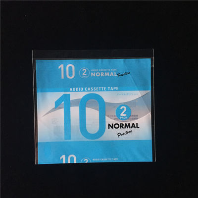 Gepersonaliseerde Cellophane Opp Header Bag Poly Packing Opp Self Adhesive Clear Plastic Bag