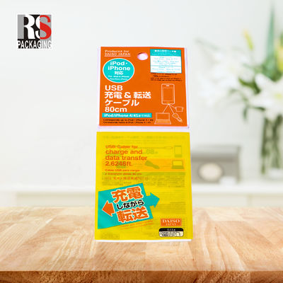 Transparante hervergrendelbare Bopp Poly Bag zelfklevende plastic stand-up zak met kop