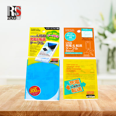 Transparante hervergrendelbare Bopp Poly Bag zelfklevende plastic stand-up zak met kop