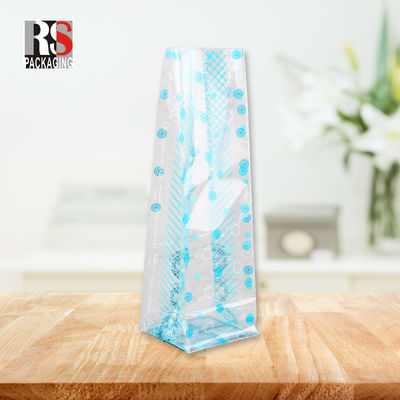Gepersonaliseerde platte bodemzak Opp Plastic Side Gusset Koffiebak Voor snoep Food Snack