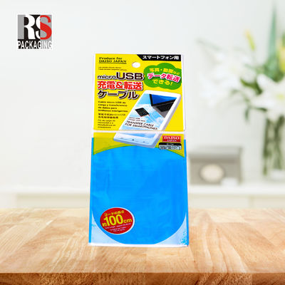 Transparante hervergrendelbare Bopp Poly Bag zelfklevende plastic stand-up zak met kop