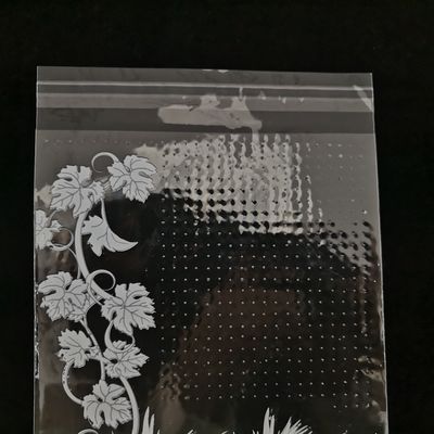 Gepersonaliseerde grootte Microperforated zakken Plastic poly verpakkingszakken voor fruitkoekjes