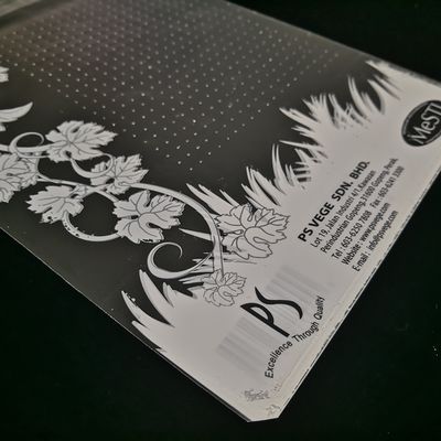 Gepersonaliseerde grootte Microperforated zakken Plastic poly verpakkingszakken voor fruitkoekjes