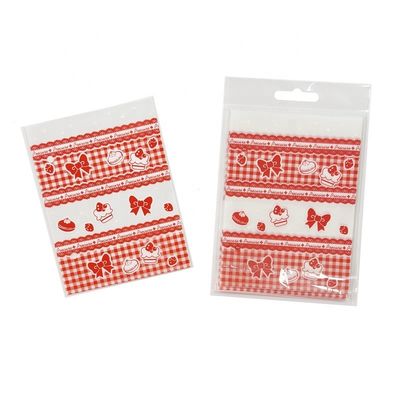 Valentijnsdag Candy Bag Party Favorieten Helder Cellophane Treat Bags Met Kleefdicht