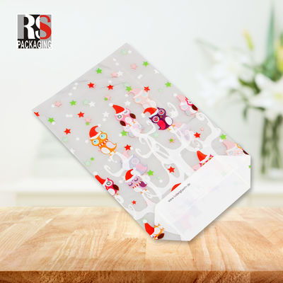 Vierkante bodem OPP zak Custom Design voor het verpakken van snacks in heldere of aangepaste kleuren