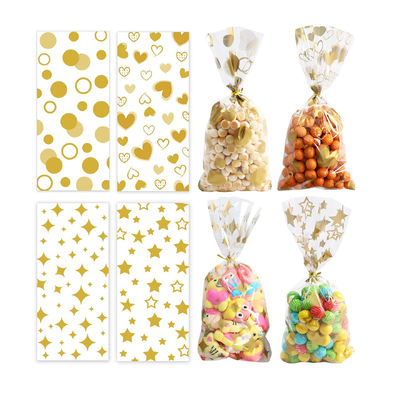 Recyclebare, op maat gedrukte cellophane cadeaupakketten voor feestjes Pakket van 100