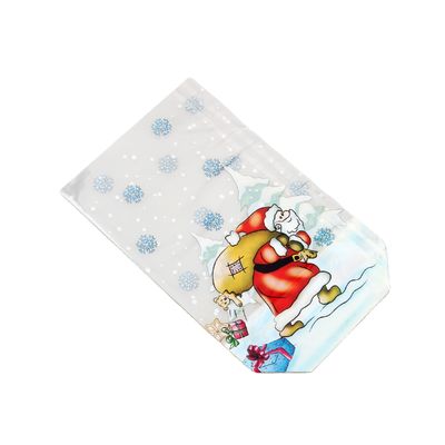 Recyclebare kerst snoepjes traktaties zakken verjaardag Goodie Party buitzakken 100 stuks