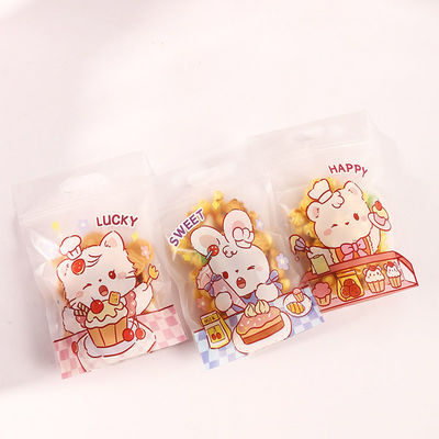Hard Candy Transparent Opp Header Bag Recyclebare cellophane zakken voor voedselverpakkingen