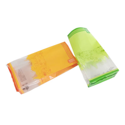 Cellophane Flat bottom bag verpakking warmte afdichting Stand up pouches voor snoep chocolade