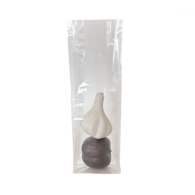 Custom Clear Flat Bottom Cellophane Bags Flat Bottom Stand Up Pouch voor snoep